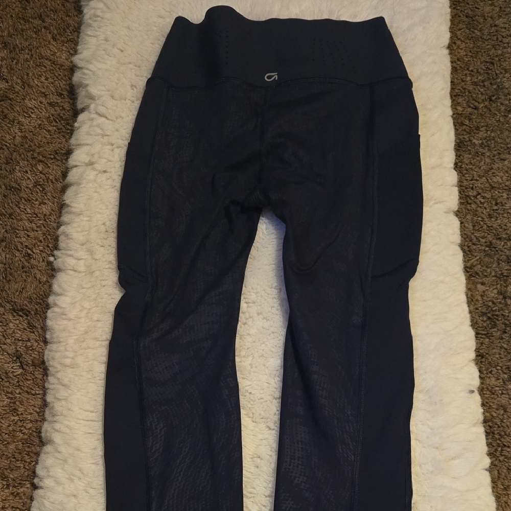 GAP Navy Sculpt Compression Leggings